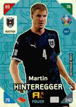 2020 Panini Euro 2020 Kick off Adrenalyn XL #307 Martin Hinteregger