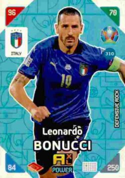 2020 Panini Euro 2020 Kick off Adrenalyn XL #310 Leonardo Bonucci