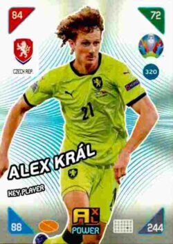 2020 Panini Euro 2020 Kick off Adrenalyn XL #320 Alex Kral