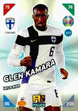 2020 Panini Euro 2020 Kick off Adrenalyn XL #323 Glen Kamara