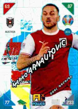 2020 Panini Euro 2020 Kick off Adrenalyn XL #331 Marko Arnautovic