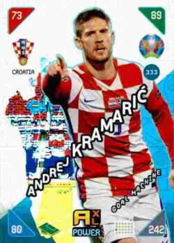 2020 Panini Euro 2020 Kick off Adrenalyn XL #333 Andrej Kramaric