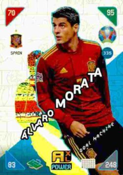 2020 Panini Euro 2020 Kick off Adrenalyn XL #335 Álvaro Morata