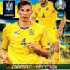 2020 Panini Euro 2020 Kick off Adrenalyn XL #360 Zabarnyi-Kryvtsov