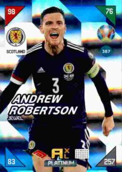 2020 Panini Euro 2020 Kick off Adrenalyn XL #387 Andrew Robertson