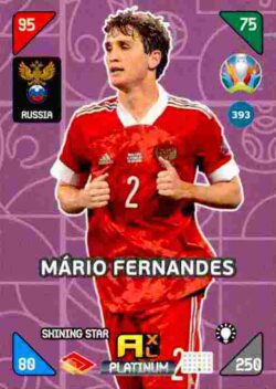 2020 Panini Euro 2020 Kick off Adrenalyn XL #393 Mario Fernandes