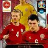 2020 Panini Euro 2020 Kick off Adrenalyn XL #406 Schmeichel-Kjær-Christensen