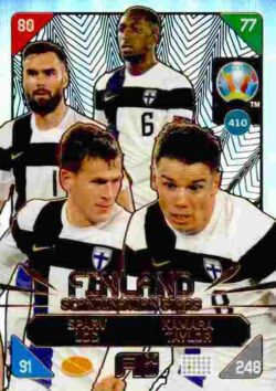 2020 Panini Euro 2020 Kick off Adrenalyn XL #410 Kamara-Sparv-Lod-Taylor