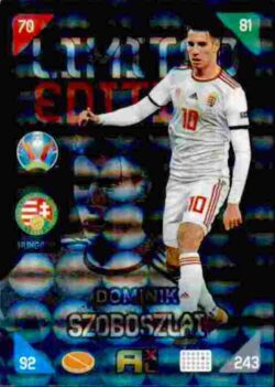 2020 Panini Euro 2020 Kick off Adrenalyn XL #LE-DS Dominik Szoboszlai