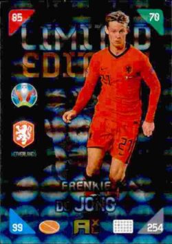 2020 Panini Euro 2020 Kick off Adrenalyn XL #LE-FDJ Frenkie de Jong