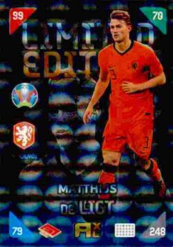 2020 Panini Euro 2020 Kick off Adrenalyn XL #LE-MDL Matthijs de Ligt