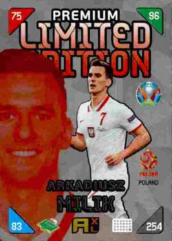 2020 Panini Euro 2020 Kick off Adrenalyn XL #PLE-AM Arkadiusz Milik