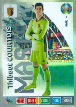 2020 Panini Euro 2020 Preview Adrenalyn XL #001 Thibaut Courtois