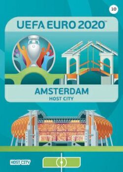 2020 Panini Euro 2020 Preview Adrenalyn XL #010 Amsterdam