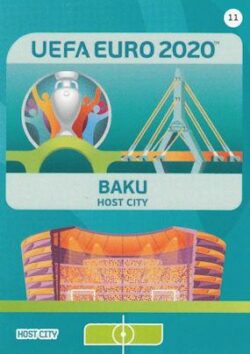 2020 Panini Euro 2020 Preview Adrenalyn XL #011 Baku