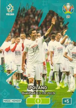 2020 Panini Euro 2020 Preview Adrenalyn XL #015 Poland Qualified