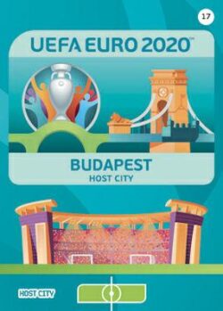 2020 Panini Euro 2020 Preview Adrenalyn XL #017 Budapest