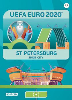 2020 Panini Euro 2020 Preview Adrenalyn XL #027 Saint Petersburg