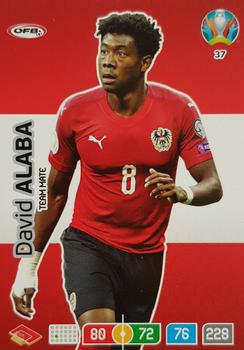 2020 Panini Euro 2020 Preview Adrenalyn XL #037 David Alaba