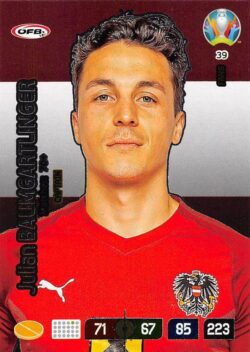 2020 Panini Euro 2020 Preview Adrenalyn XL #039 Julian Baumgartlinger