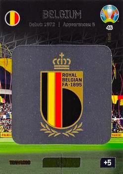 2020 Panini Euro 2020 Preview Adrenalyn XL #046 Belgium Country Badge