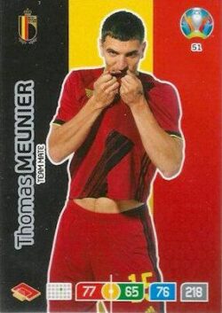 2020 Panini Euro 2020 Preview Adrenalyn XL #051 Thomas Meunier