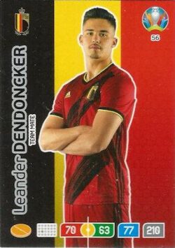 2020 Panini Euro 2020 Preview Adrenalyn XL #056 Leander Dendoncker