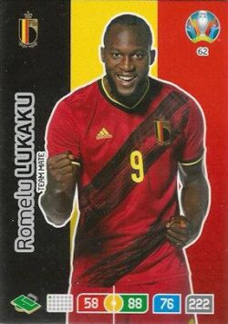 2020 Panini Euro 2020 Preview Adrenalyn XL #062 Romelu Lukaku