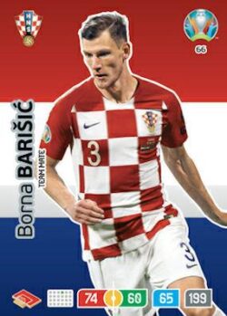 2020 Panini Euro 2020 Preview Adrenalyn XL #066 Borna Barisic