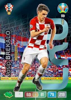 2020 Panini Euro 2020 Preview Adrenalyn XL #070 Josip Brekalo