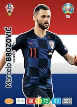 2020 Panini Euro 2020 Preview Adrenalyn XL #071 Marcelo Brozovic