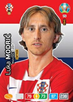 2020 Panini Euro 2020 Preview Adrenalyn XL #075 Luka Modric