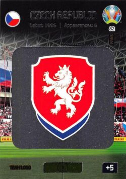 2020 Panini Euro 2020 Preview Adrenalyn XL #082 Czech Republic Country Badge