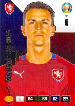 2020 Panini Euro 2020 Preview Adrenalyn XL #093 Vladimir Darida