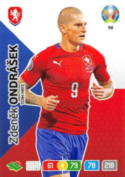 2020 Panini Euro 2020 Preview Adrenalyn XL #098 Zdenek Ondrasek