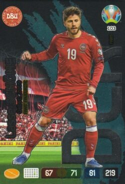 2020 Panini Euro 2020 Preview Adrenalyn XL #103 Lasse Schone