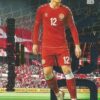 2020 Panini Euro 2020 Preview Adrenalyn XL #106 Kasper Dolberg