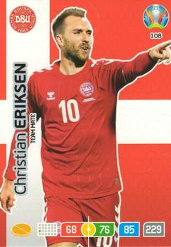 2020 Panini Euro 2020 Preview Adrenalyn XL #108 Christian Eriksen