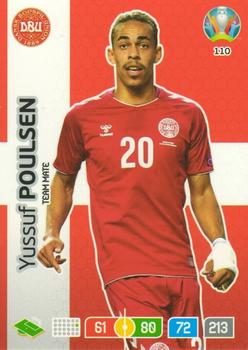 2020 Panini Euro 2020 Preview Adrenalyn XL #110 Yussuf Poulsen