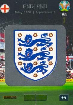 2020 Panini Euro 2020 Preview Adrenalyn XL #118 England Country Badge