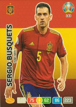 2020 Panini Euro 2020 Preview Adrenalyn XL #143 Sergio Busquets