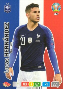 2020 Panini Euro 2020 Preview Adrenalyn XL #177 Lucas Hernandez