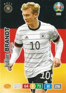 2020 Panini Euro 2020 Preview Adrenalyn XL #202 Julian Brandt