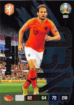 2020 Panini Euro 2020 Preview Adrenalyn XL #229 Daley Blind