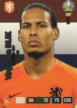 2020 Panini Euro 2020 Preview Adrenalyn XL #237 Virgil van Dijk