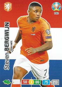 2020 Panini Euro 2020 Preview Adrenalyn XL #242 Steven Bergwijn