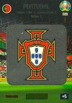 2020 Panini Euro 2020 Preview Adrenalyn XL #262 Portugal Country Badge