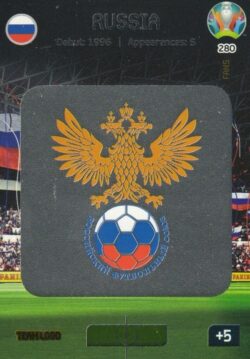 2020 Panini Euro 2020 Preview Adrenalyn XL #280 Russia Country Badge