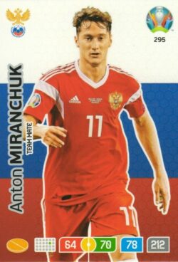 2020 Panini Euro 2020 Preview Adrenalyn XL #295 Anton Miranchuk