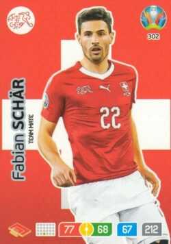 2020 Panini Euro 2020 Preview Adrenalyn XL #302 Fabian Schar